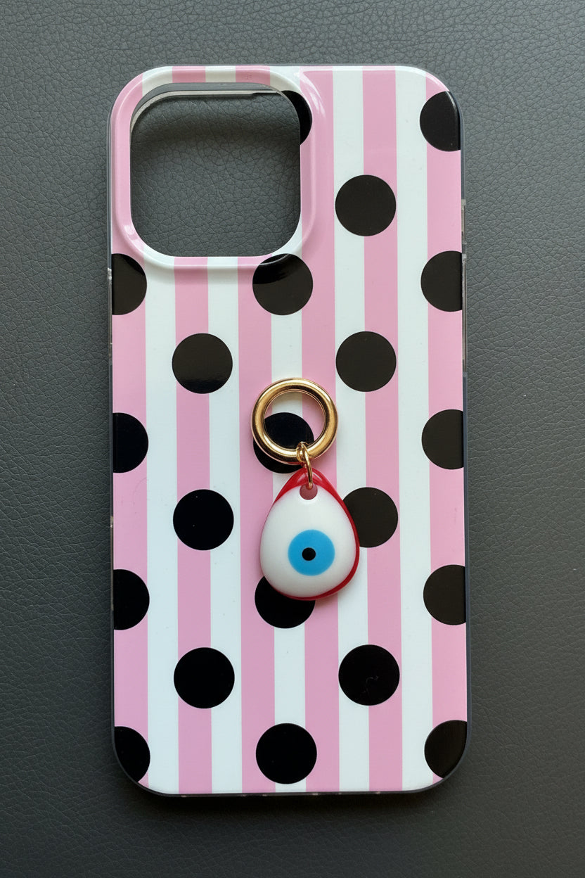 EVIL EYES PENDANT CHARM - RED