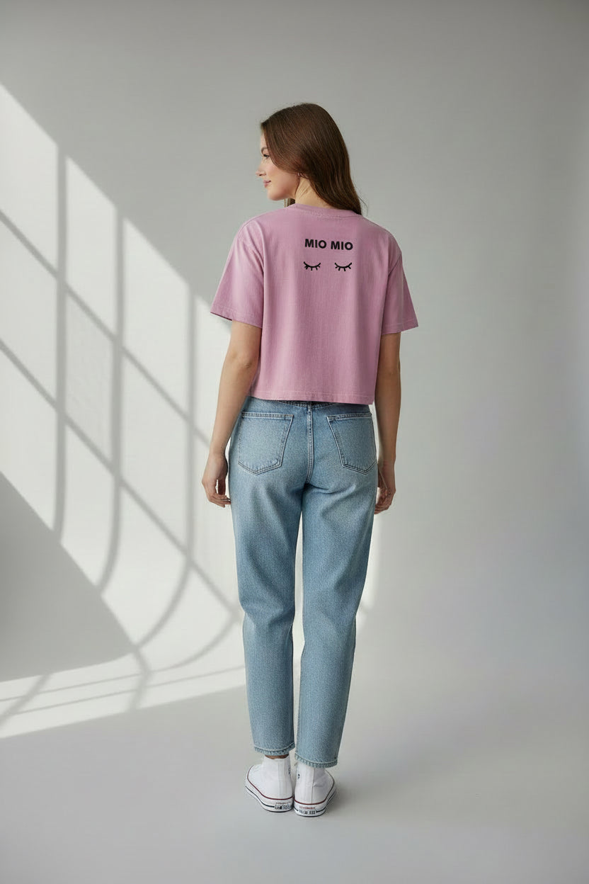 “SPRING IT ON” Pilates Crop T-Shirt