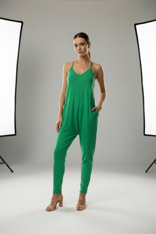 LAZY POCKET JUMPSUIT