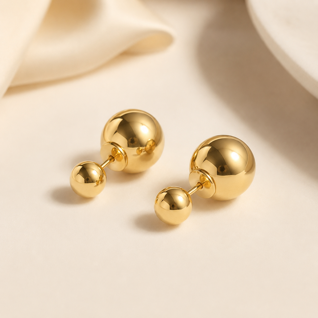 PEEKABOO DOUBLE- SIDED EARRINGS