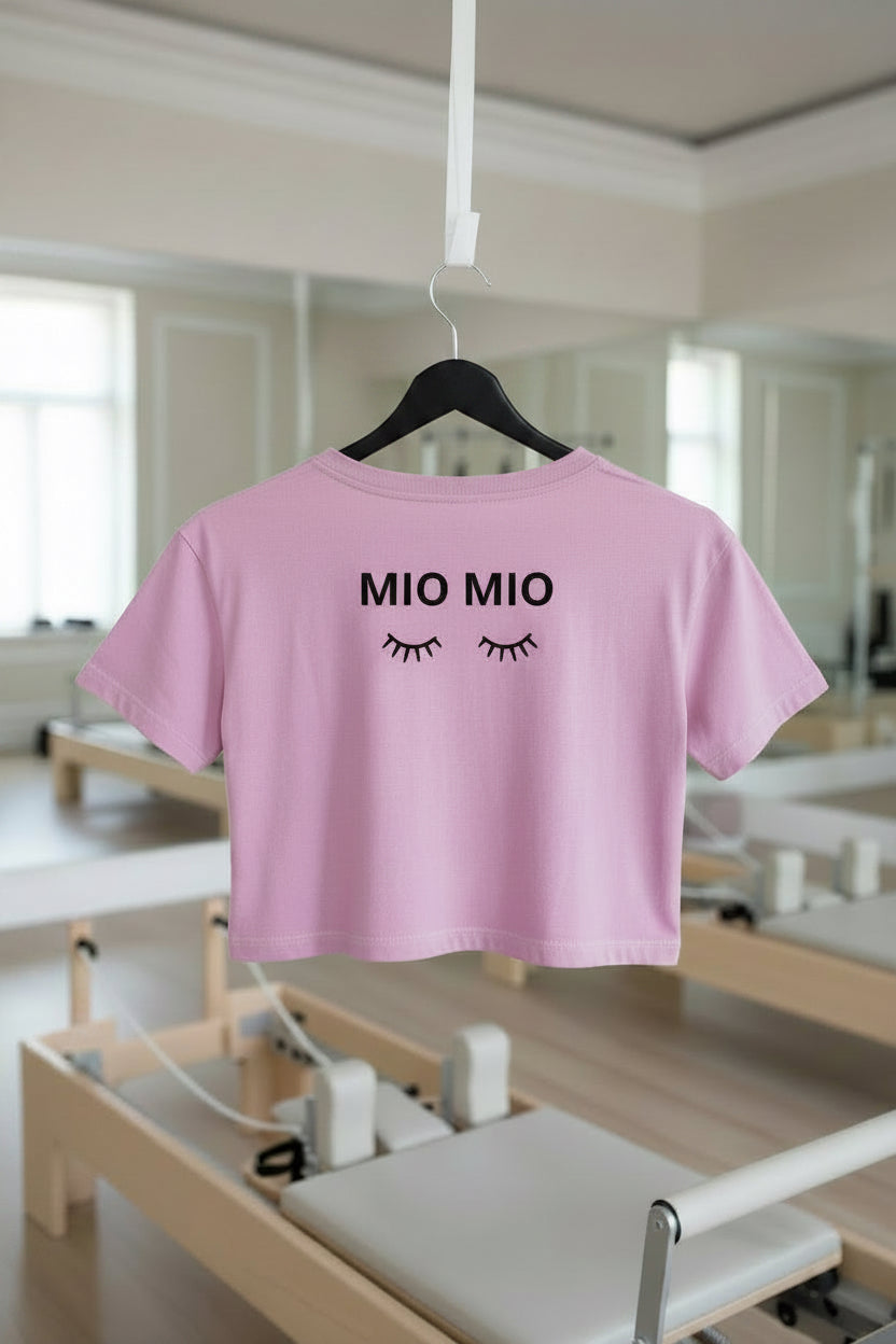 “SPRING IT ON” Pilates Crop T-Shirt