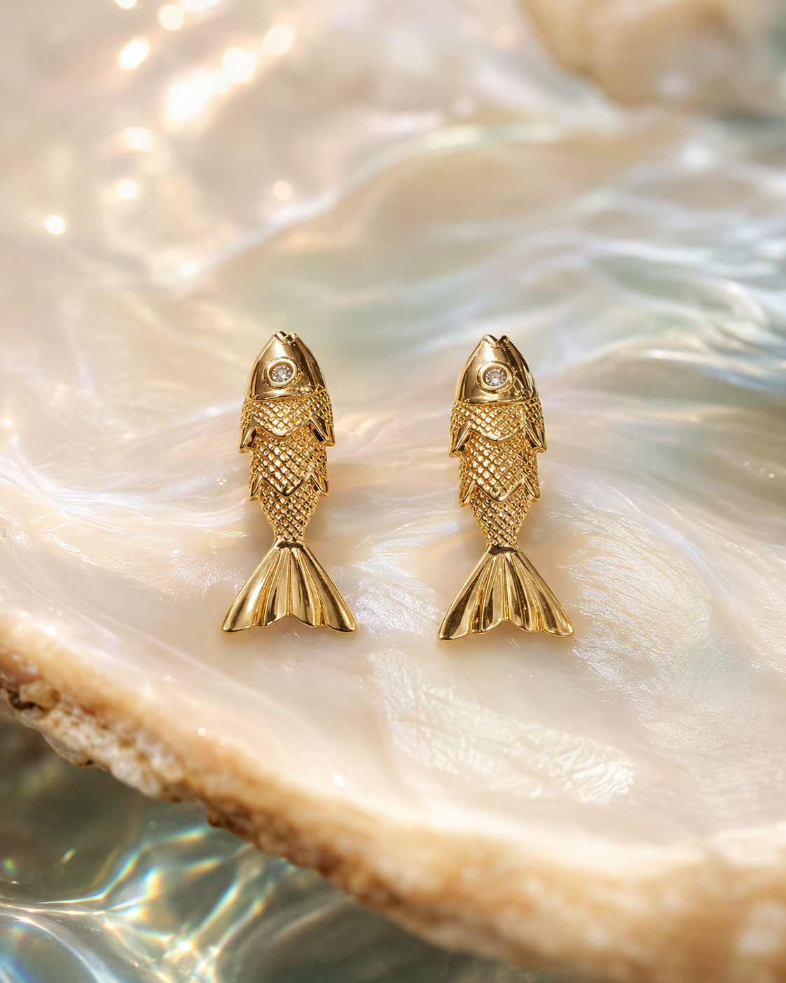 SARDINE POST EARRINGS