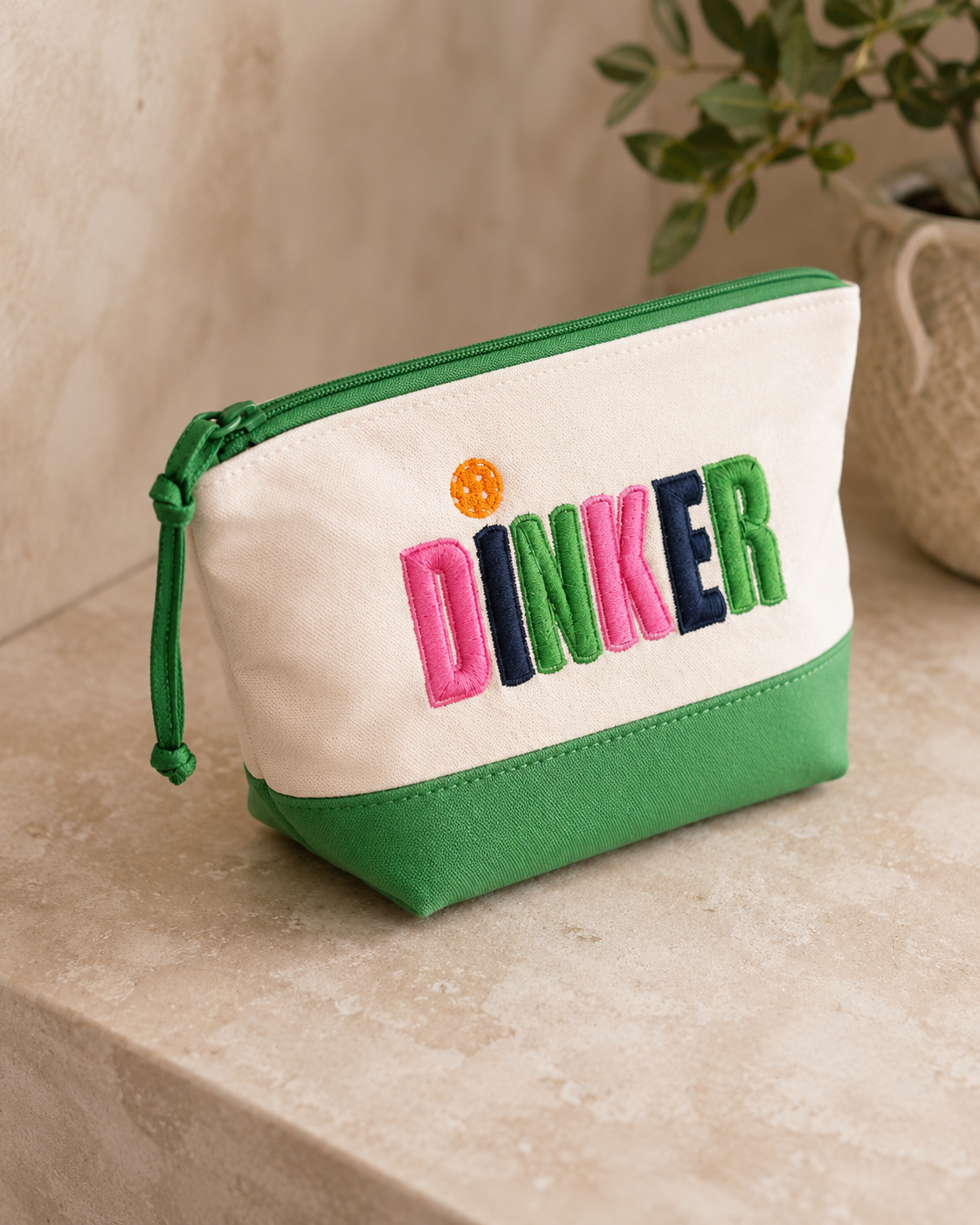 “DINKER” ZIP POUCH