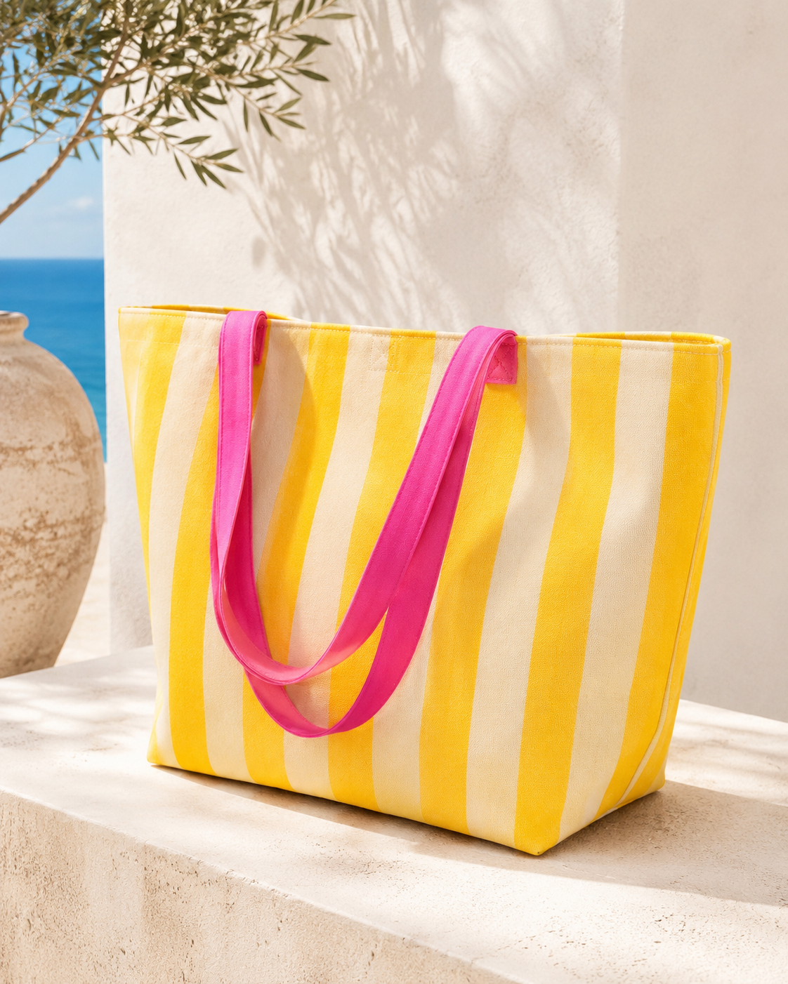 “POPSICLE” OVERSIZED TOTE