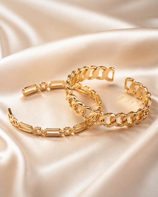 MULTI CHAIN CUFF BRACELET