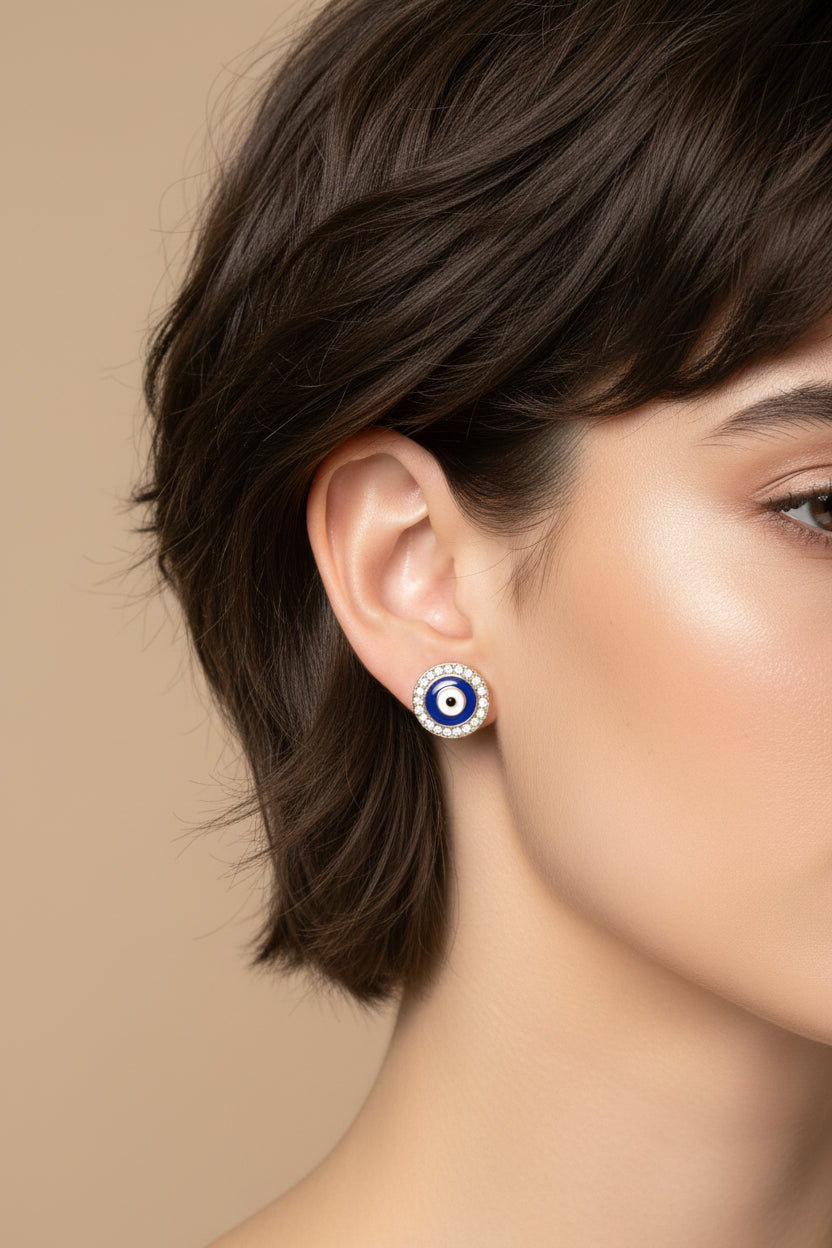 EVEIL EYES POST EARRINGS
