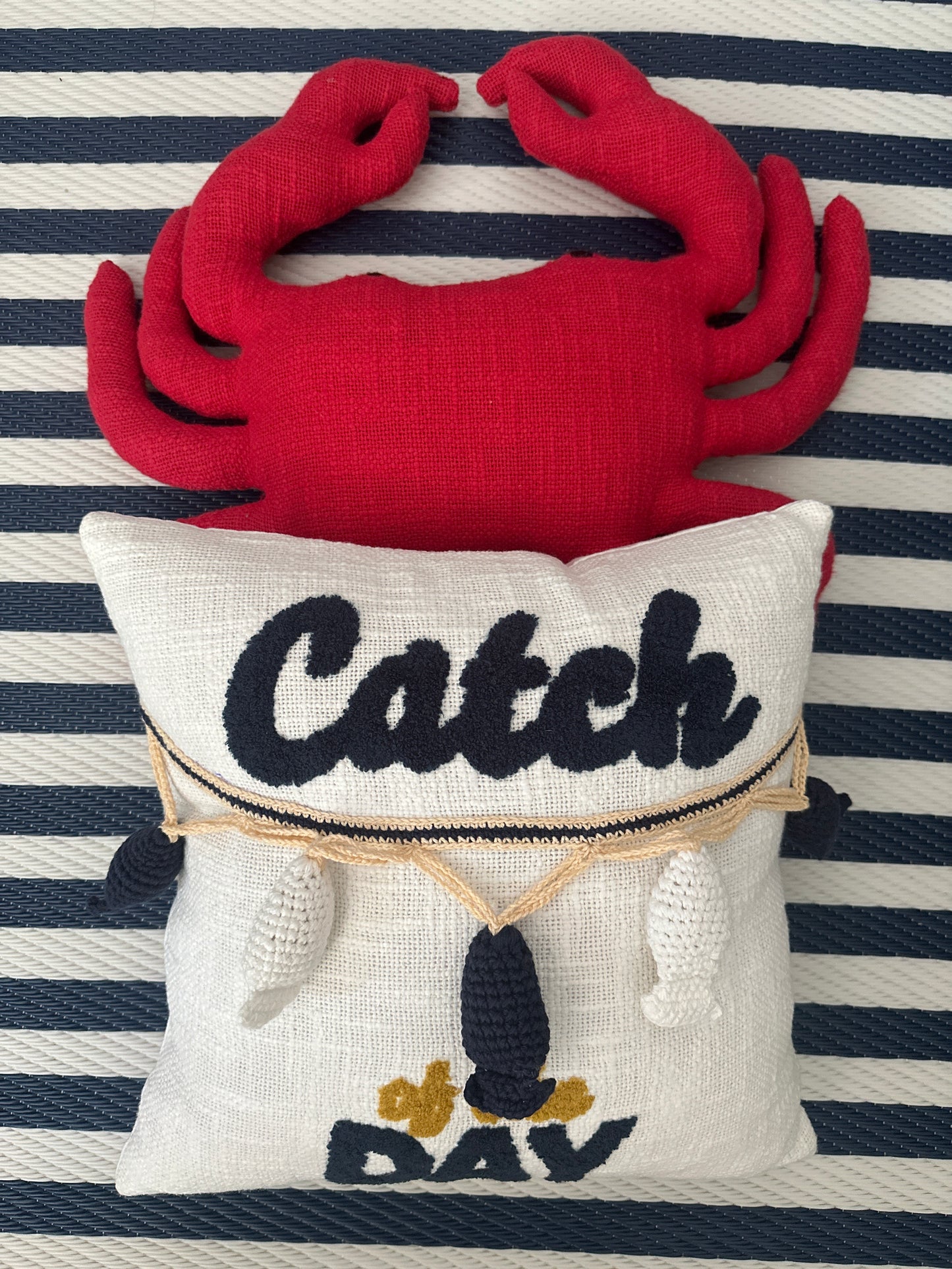 “CATCH OF THE DAY” CUSHION