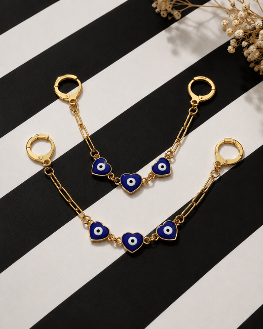 “HEART EVEIL EYES ” SHOE CHARM