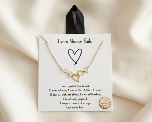 LOVE NEVER FAILS