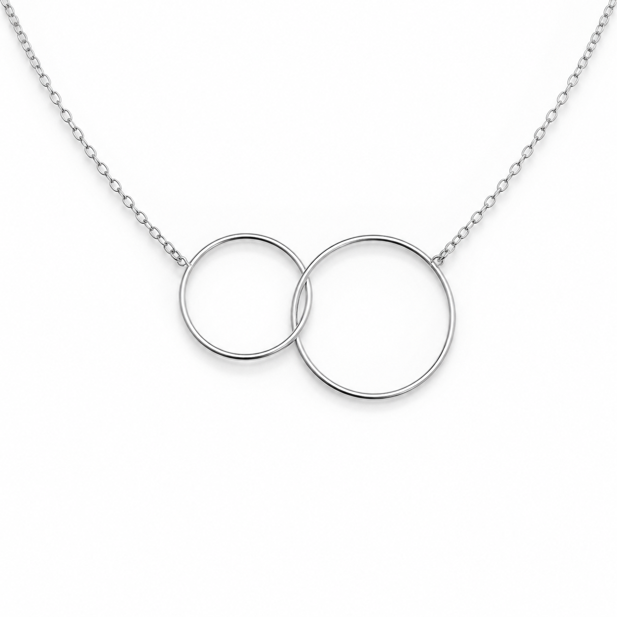 MOM AND DAUGHTER- WHITE GOLD