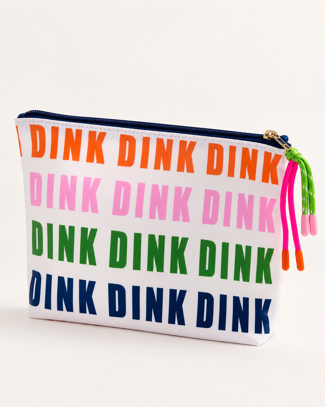 “ DINK DINK DINK” TASSEL ZIP POUCH