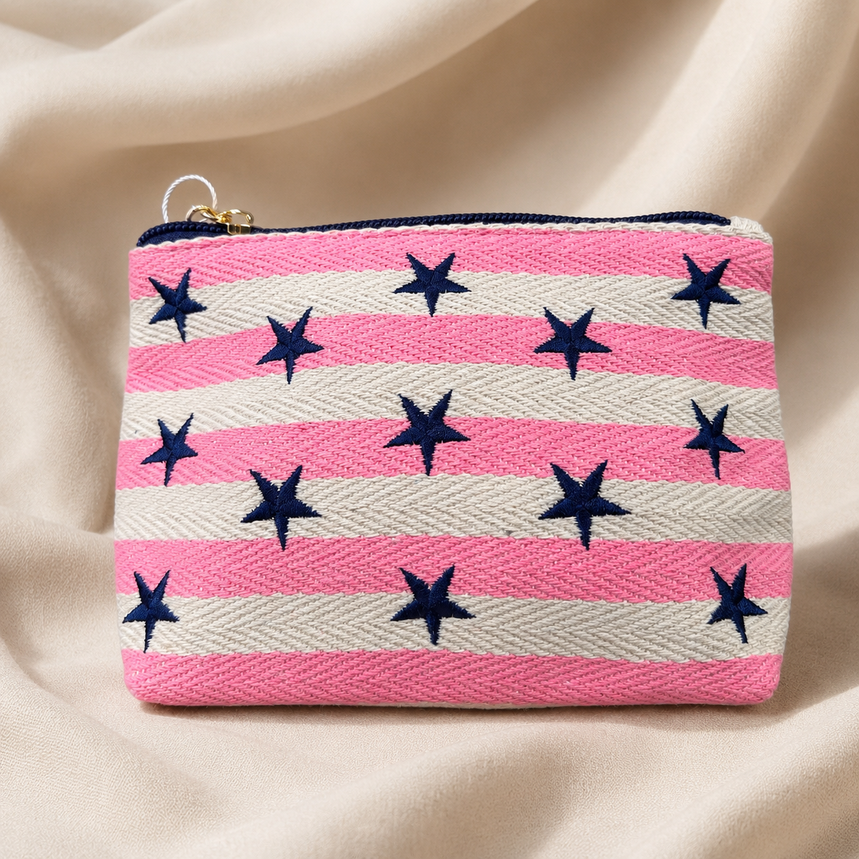 STARS STRIPES SMALL ZIP POUCH