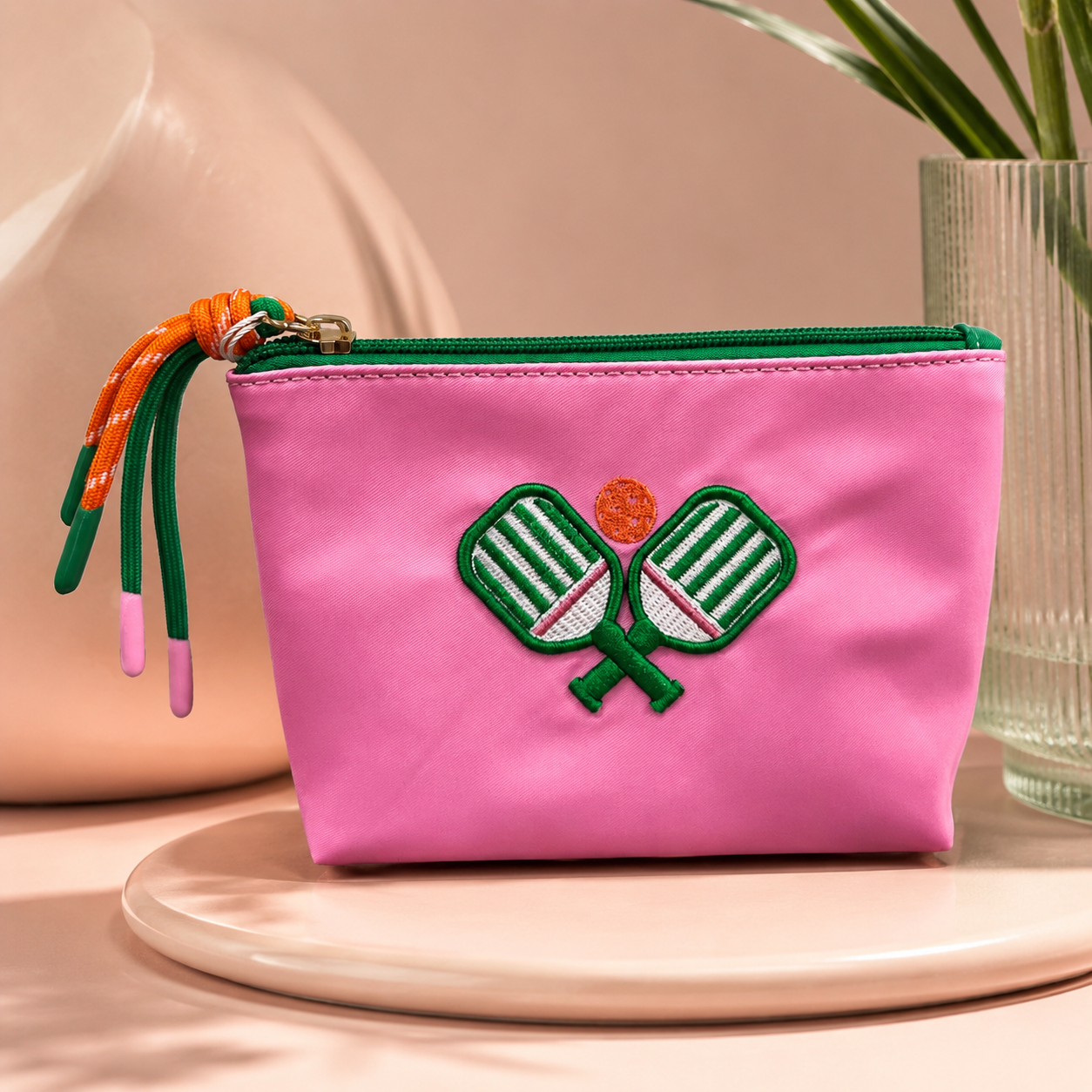 “PADDLES” SMALL ZIP POUCH