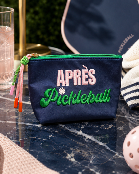 “APRE’S” PICKLEBALL SMALL ZIP POUCH
