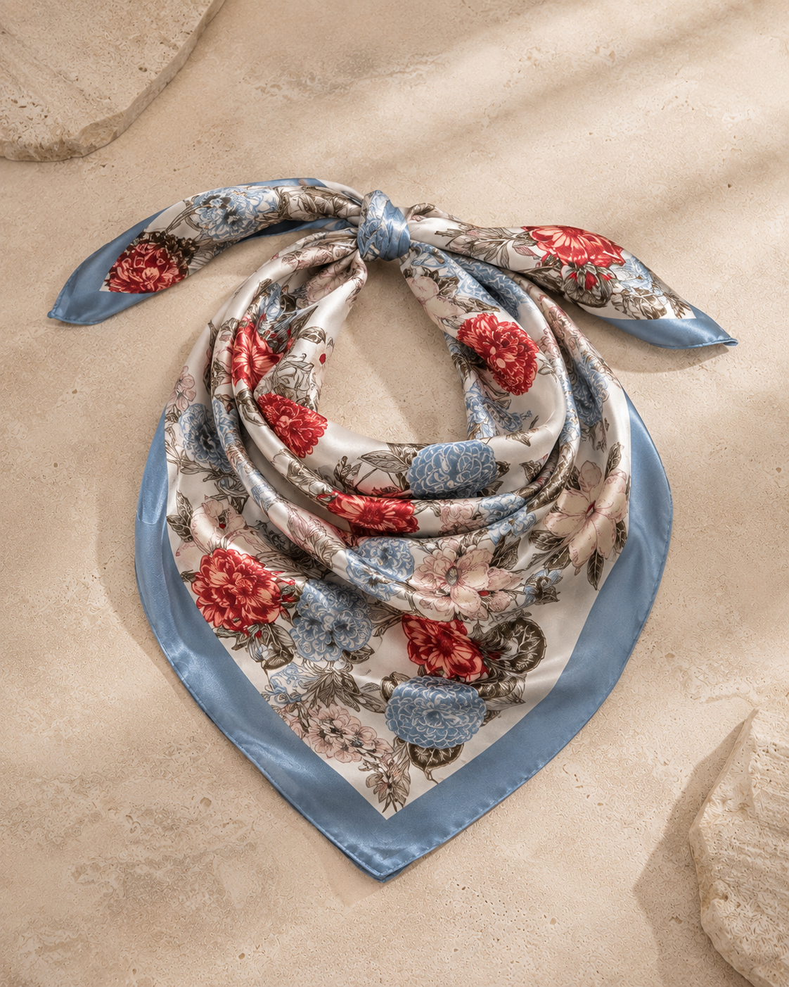 FLOWER SCARF