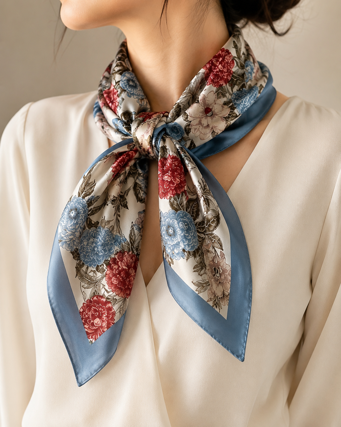 FLOWER SCARF