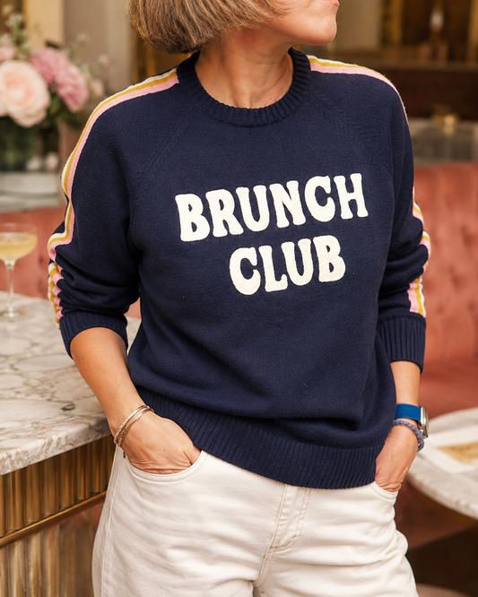 “BRUNCH CLUB” SWEATER