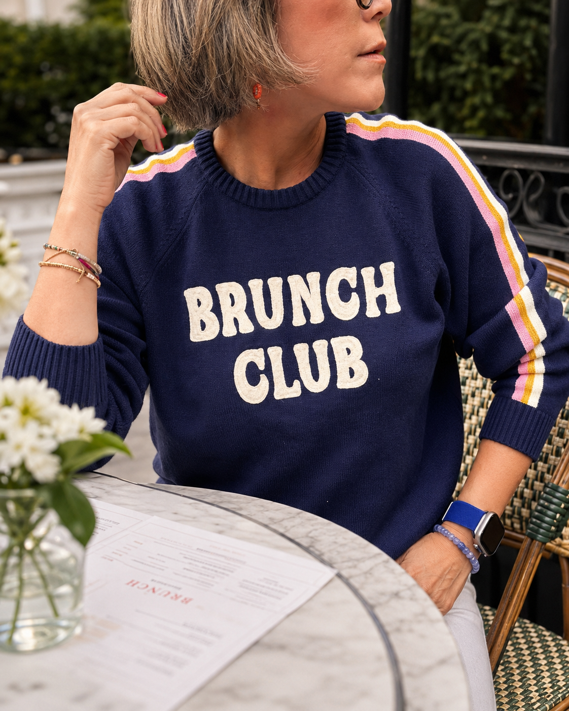“BRUNCH CLUB” SWEATER