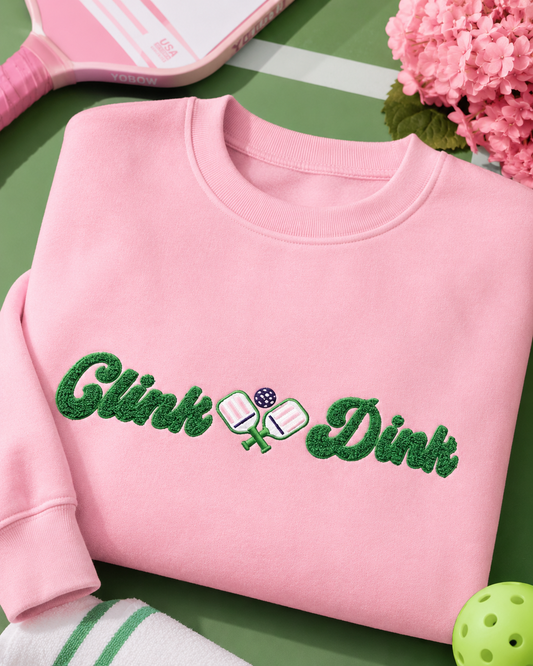 “CLINK & DINK” SWEATSHIRT
