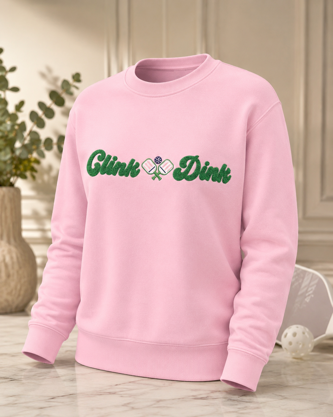 “CLINK & DINK” SWEATSHIRT